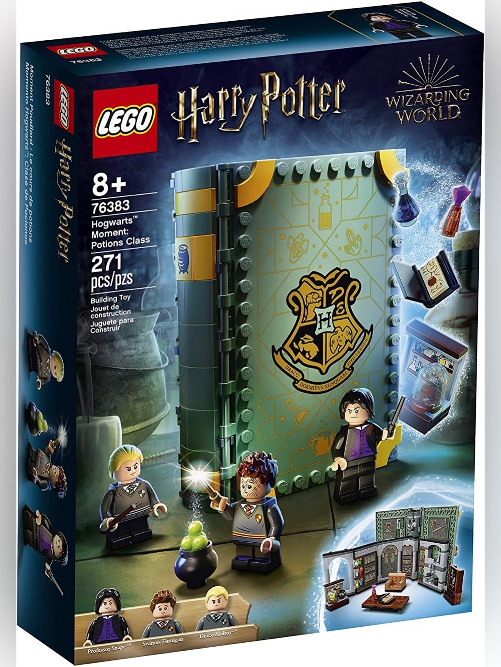 LEGO Harry Potter Hogwarts Moment Potions Class 76383 271 Pieces Complete Set